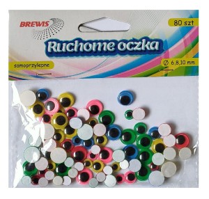 Ruchome oczka R020 6,8,10 mm BREWIS
