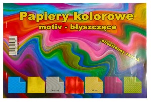 Papier kolorowy motiv-błyszczący A4 C-an