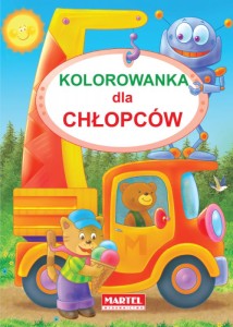Kolorowanka A4 DLA CHŁOPCÓW Martel