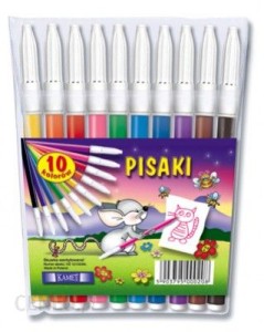 Pisaki 10 kolorów Kamet