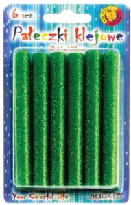 Klej do pistoletu 11mm zielony a'6 JB11-ZI Aliga