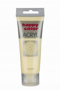 Farba akrylowa 75ml j.żółty limonkowy Happy Color