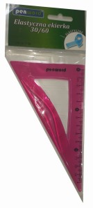 Ekierka elastyczna 30/60 14cm mix kolor 970958 P-d