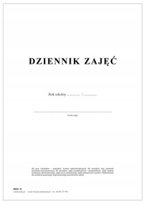 Dziennik zajęć I/6