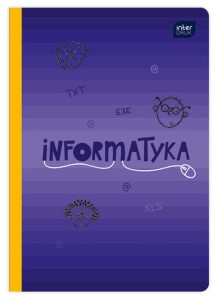 Zeszyt A5/60 kratka INFORMATYKA Hybrid INTERDRUK