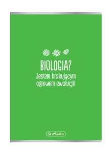Zeszyt BIOLOGIA A5/60 kratka 70g HERLITZ