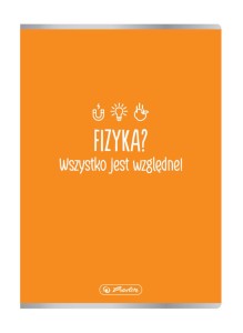 Zeszyt FIZYKA A5/60 kratka 70g HERLITZ