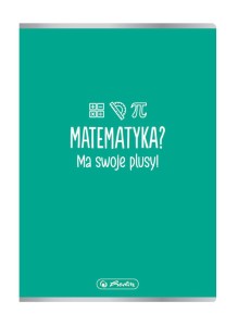 Zeszyt MATEMATYKA A5/60 70g kratka HERLITZ