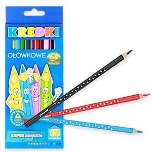 Kredki ołówkowe a'12 trójkątne 2727C Penword