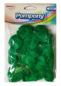 Pompony POM36 zielone BREWIS