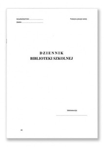 Dziennik biblioteki szkolnej I/8