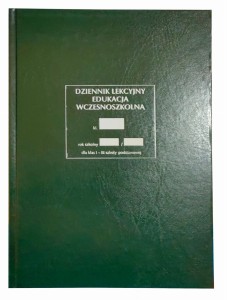 Dziennik lekcyjny edukacji wczesnoszkolnej I/2A
