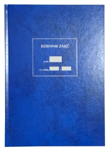 Dziennik zajęć MEN I/5 twarda oprawa