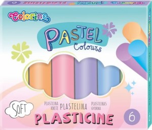 Plastelina Kids 6 Colorino pastel