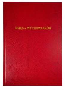 Ksiąga wychowanków twarda oprawa