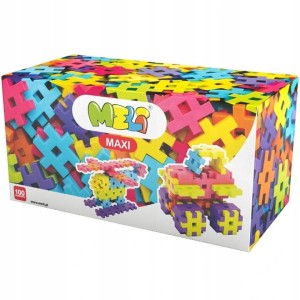 Klocki Puzzle MAXI 100 elem. MELI