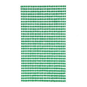 KRYSZTAŁKI SAMOPRZYLEPNE 3MM 806 SZT. LIGHT GREEN