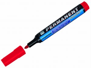 Marker wodoodporny okrągły M860 czerw. Granit 1szt