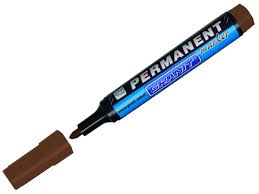 Marker wodoodporny okrągły M860 brąz Granit 1 szt