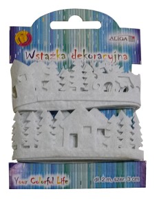 Taśma filcowa Kształty 2mx3cm TCX-6563 Aliga 