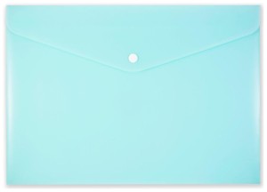 Koperta na zatrzask A4 PP-113pastel zieleń Penmate