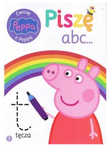 Świnka Peppa Ćwiczę z Peppą  Piszę abc...