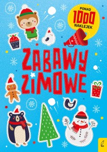 Zabawy zimowe ponad 1000 naklejek Wilga