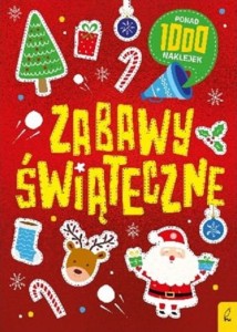 Zabawy świąteczne ponad 1000 naklejek Wilga