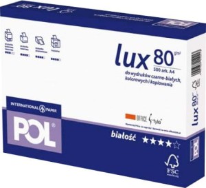 Papier ksero A4 80g Pollux