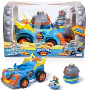 Pojazd Kazoom Racer Super Things niebieski