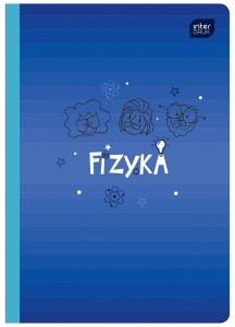 Zeszyt A5 60K kratka FIZYKA Hybrid