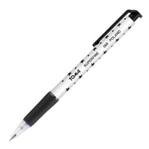 Długopis automatyczn Toma Super Fine TO-069 czarny