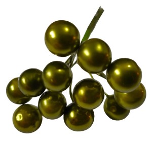 Kulki na drucie 26686-10 zielony Kalina 1 szt