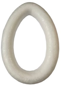 Jajko styropianowe 15x10,5cm WBOR-11