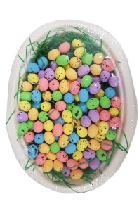 Jajka styropianowe 100szt. 1,8cm kolorowe WPJ-9701