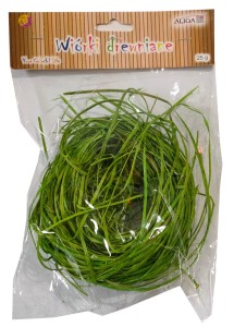 Wiórki drewniane zielone 25g WD-9182 Aliga