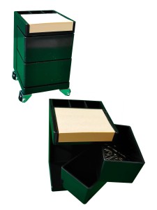 Konterek na biurko czarny 80097-2