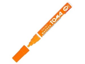 Marker olejowy pomarańcz 2,5mm TOMA TO-440