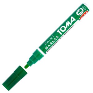 Marker olejowy zielony 2,5mm TOMA TO-440